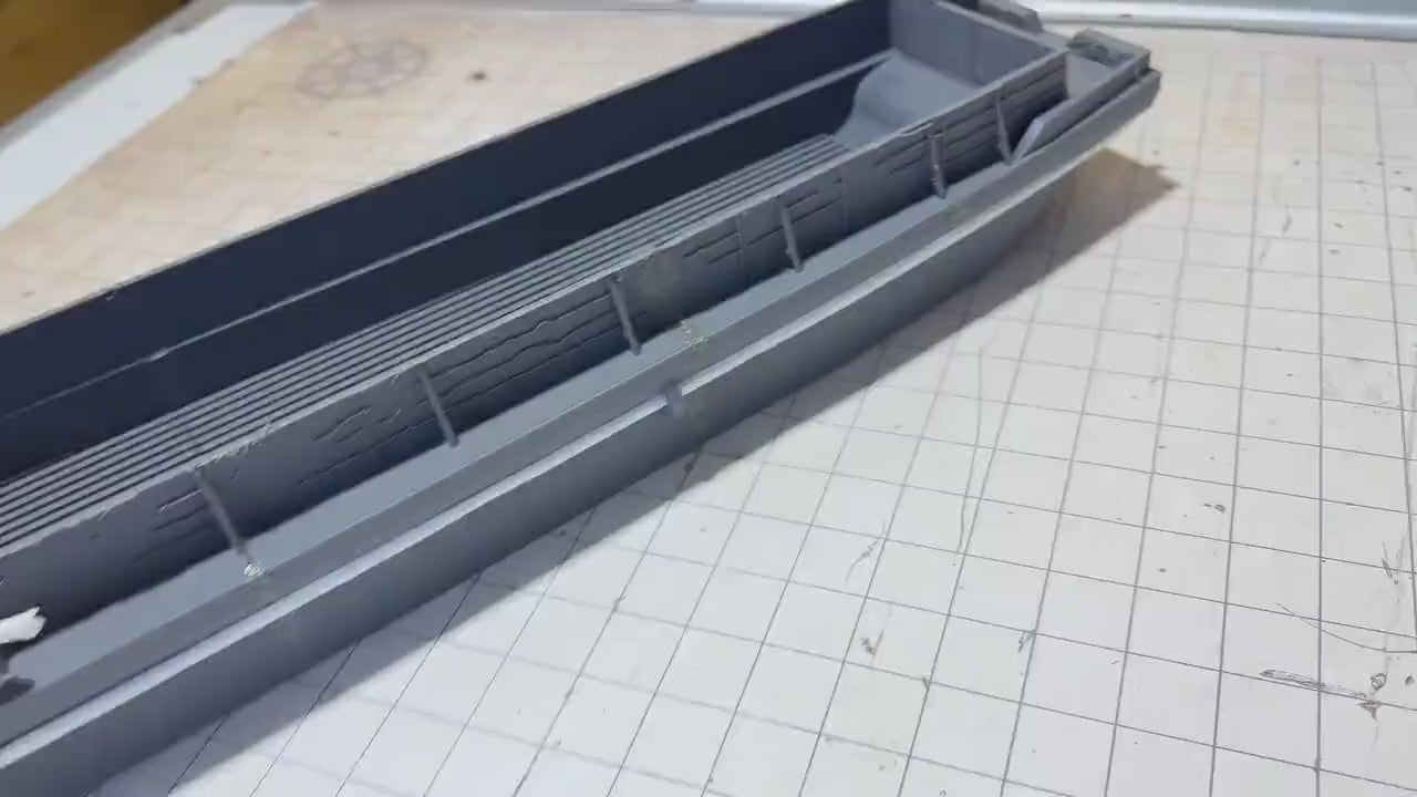 Cargo Barge, River Barge, Bulk shipping, river boat, Floatable, Ship, supplement, playable interior