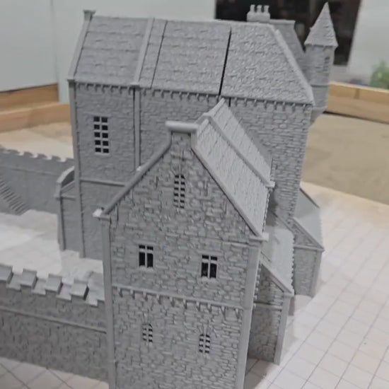 Greendale Castle: 14th Century Fortress for D&D, Model Railroading and Wargaming