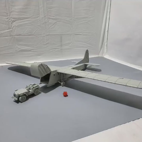 Waco Hadrian, Glider, Warhammer, Modern warfare, Tabletop terrain, WW2,