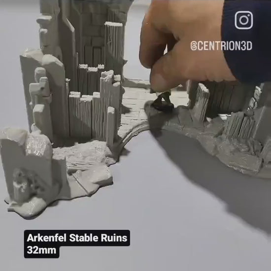 Arkenfel Stable Ruins, Stable Ruins, Ruins, Gondor, LOTR, Dungeons and Dragons