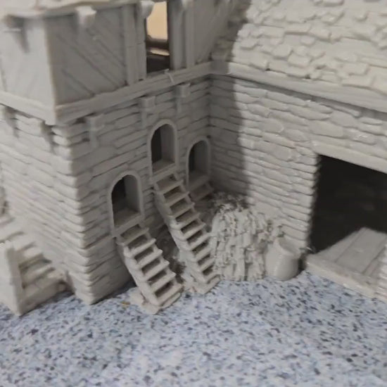 Greendale Pigsty and Chicken Coop: Historical Colonial Farm Structure for D&D, Model Railroading and Wargaming
