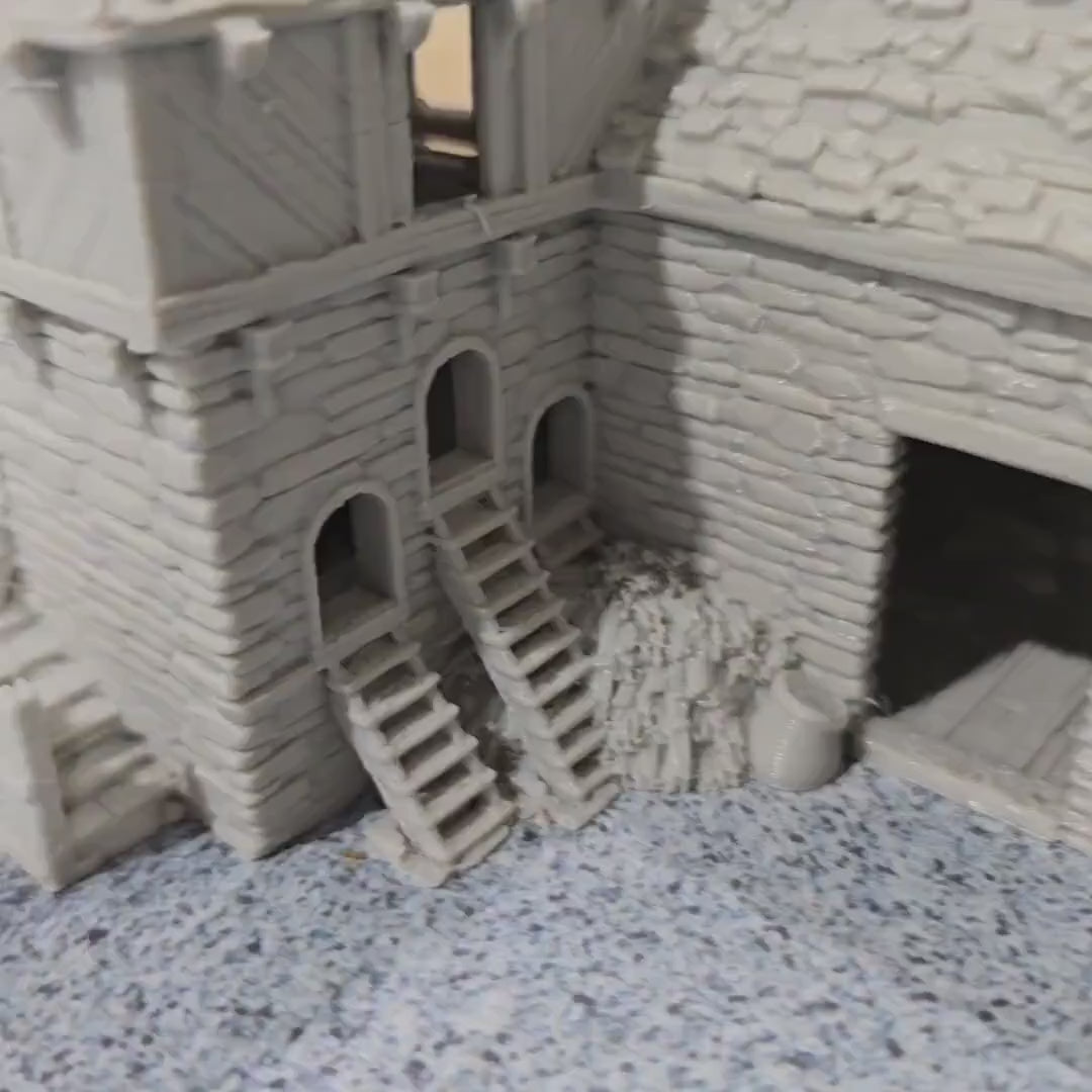 Greendale Pigsty and Chicken Coop: Historical Colonial Farm Structure for D&D, Model Railroading and Wargaming
