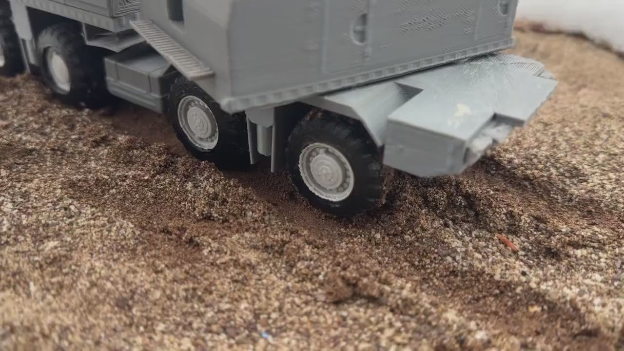 A-222 Berg, MAZ-543, 8x8, Coastal artillery system, truck, soviet Era, Russian, Post War, cold war, tabletop gaming, tabletop terrain