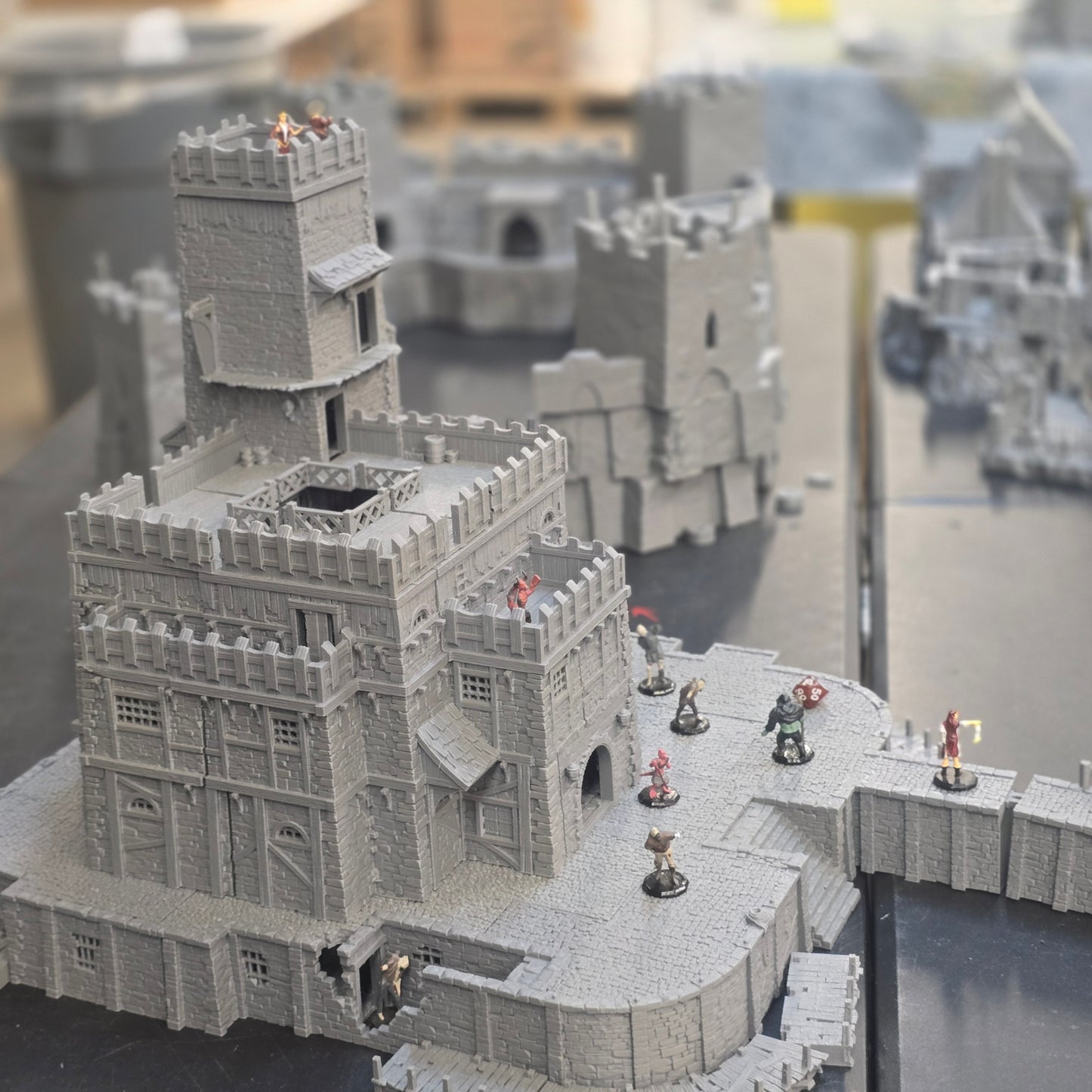 Ancrabourg Prison Complex,  Prison, jail, lockup,  Port Royal, Skirmish, D&D Terrain, Tabletop Terrain