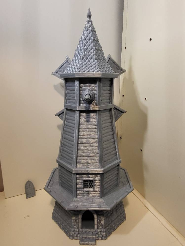 Medieval Windmill, Tabletop Terrain, Gaming Miniature, Tabletop Scenery