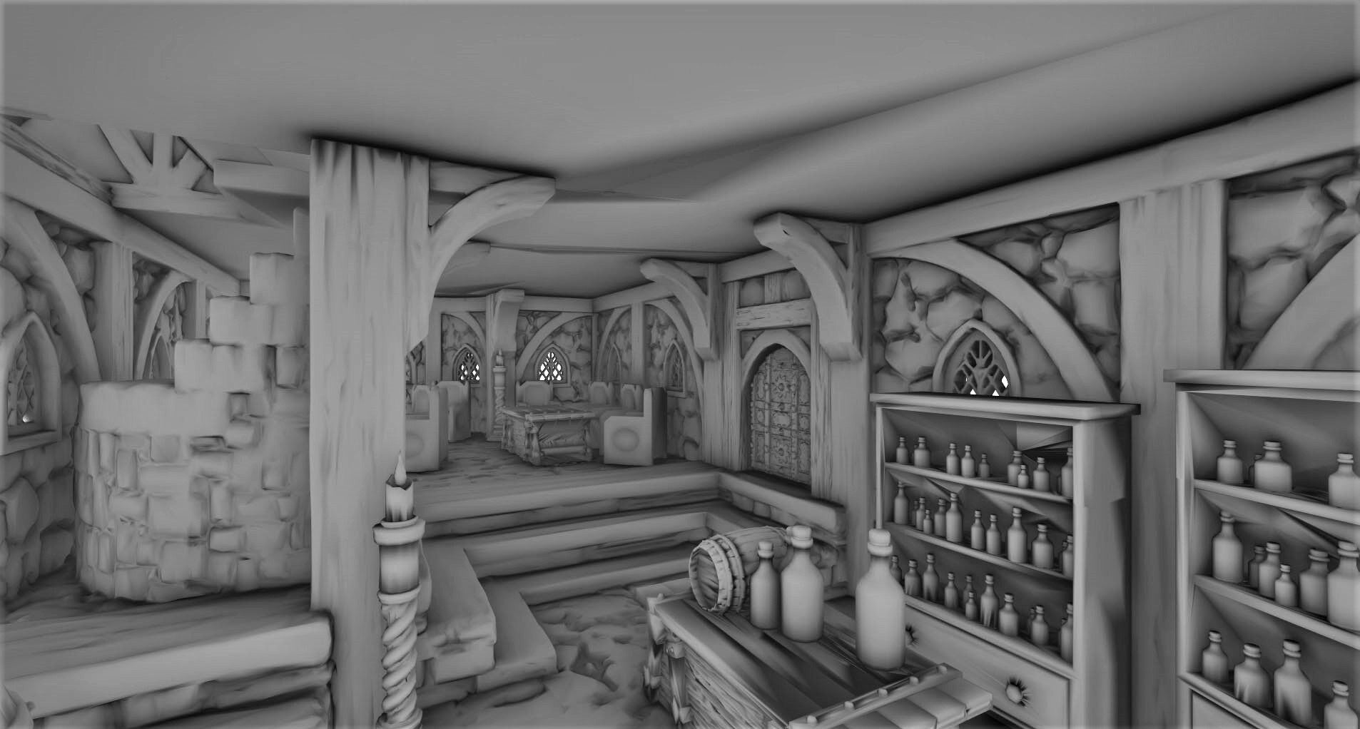 Dungeons and Dragons, Pathfinder, Castle, Inn, miniature house, role play miniature, 28mm terrain, warhammer terrain, warhammer, Fortress, Gift, Tabletop Terrain, Fantasy, Gaming Fortress, DND Fort