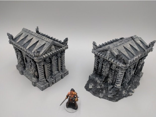 Small Tomb, Crypt, Dungeons and Dragons