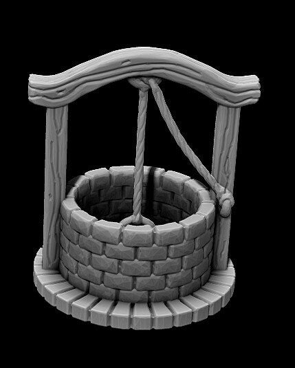 Wishing Well - Dungeons and Dragons - 28mm