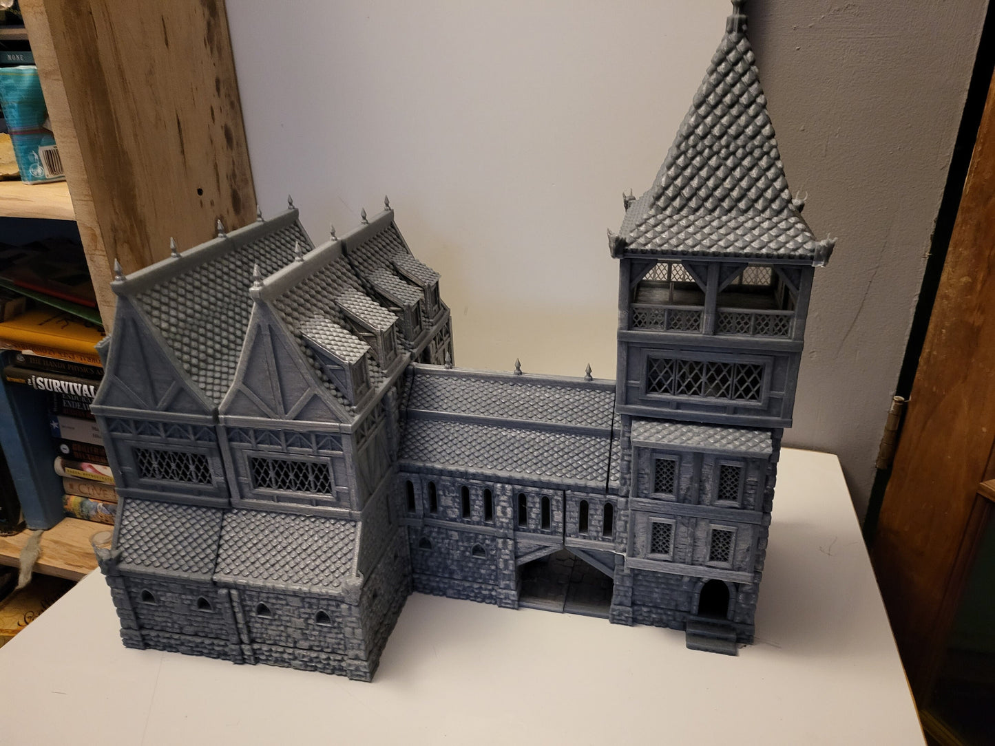 Manor, estate, noble house, Noble estate, Stonewall Castle, Warhammer Terrain, Dungeons and Dragons, Warhammer, Terrain, Gaming Fortress, DND Fort, Fantasy Castle, Defensive Castle, Dark Palace