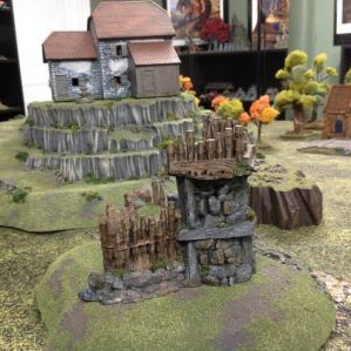 Goblin Watch Post , Goblin, Dnd Terrain, Gaming Miniature, Tabletop Scenery