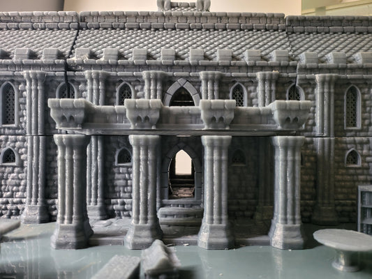 Noble House, Dungeons and Dragons, Tolkien, Fantasy, Fantasy Terrain, 28mm Terrain, Castle, Estate, Noble, Warhammer, Warhammer terrain, Manor, Great Hall, Dnd terrain, Adventure Terrain, Tabletop Gaming, Rpg, Role Playing, Tabletop Adventure