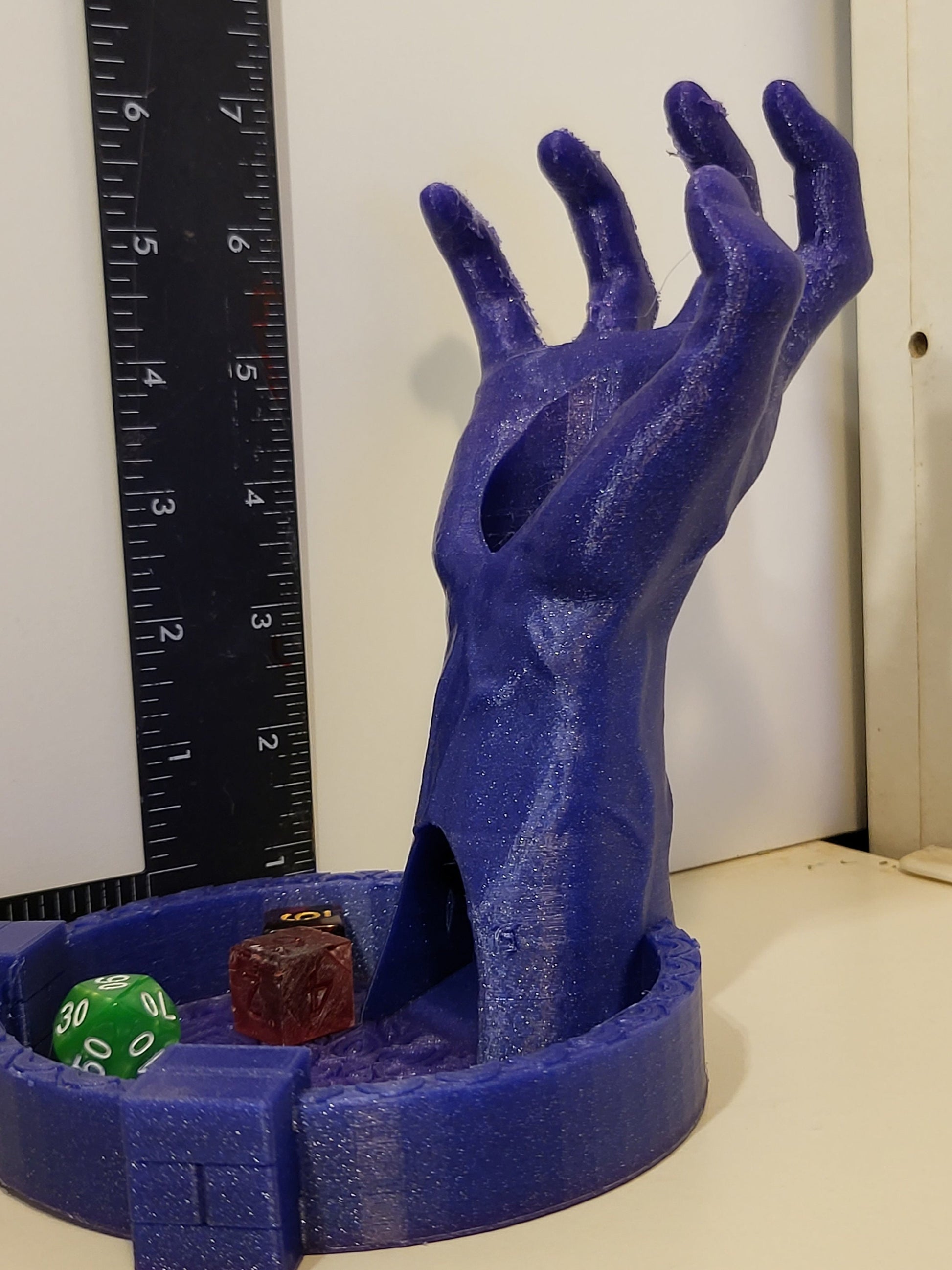 Mage Hand Dice Tower - RPG Dice Tower - Dungeons and Dragons Dice - Warhammer rolling tower