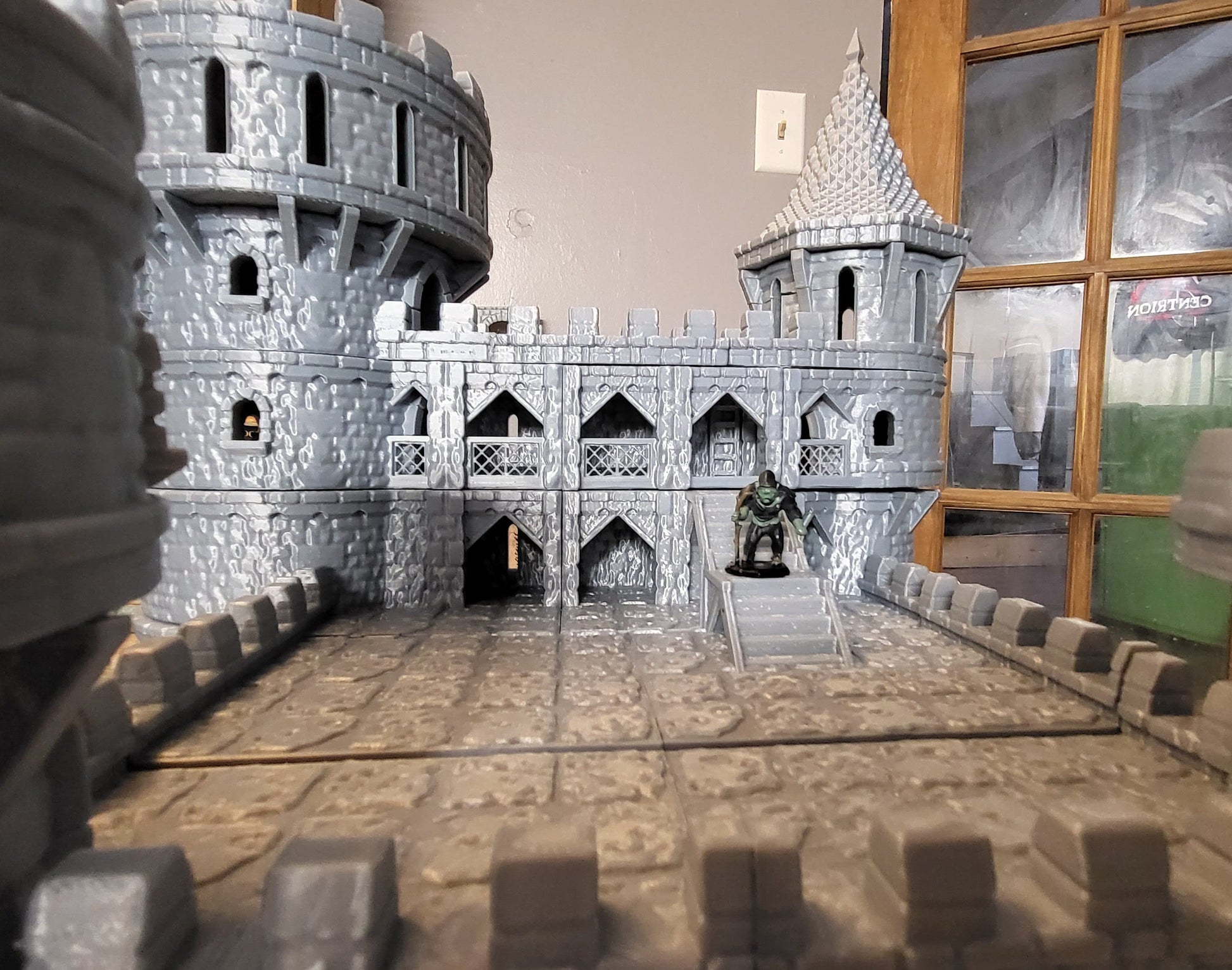 The Dark Castle 32mm Scale - Warhammer - Dungeons and Dragons -32mm Terrain - warhammer terrain