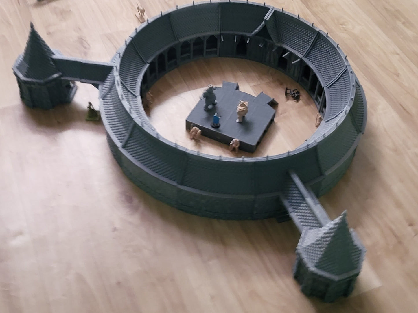Greek Theater, Arena, Gladiator, Theater, Stage, Gladiator Arena, Coliseum, Fight pit, Thunderdome, Mad Max, Greek, Play, Terrain, Arena Terrain, Dungeons and Dragons, Warhammer, Warhammer Terrain, 32mm Terrain, Tolkien, Great Arena
