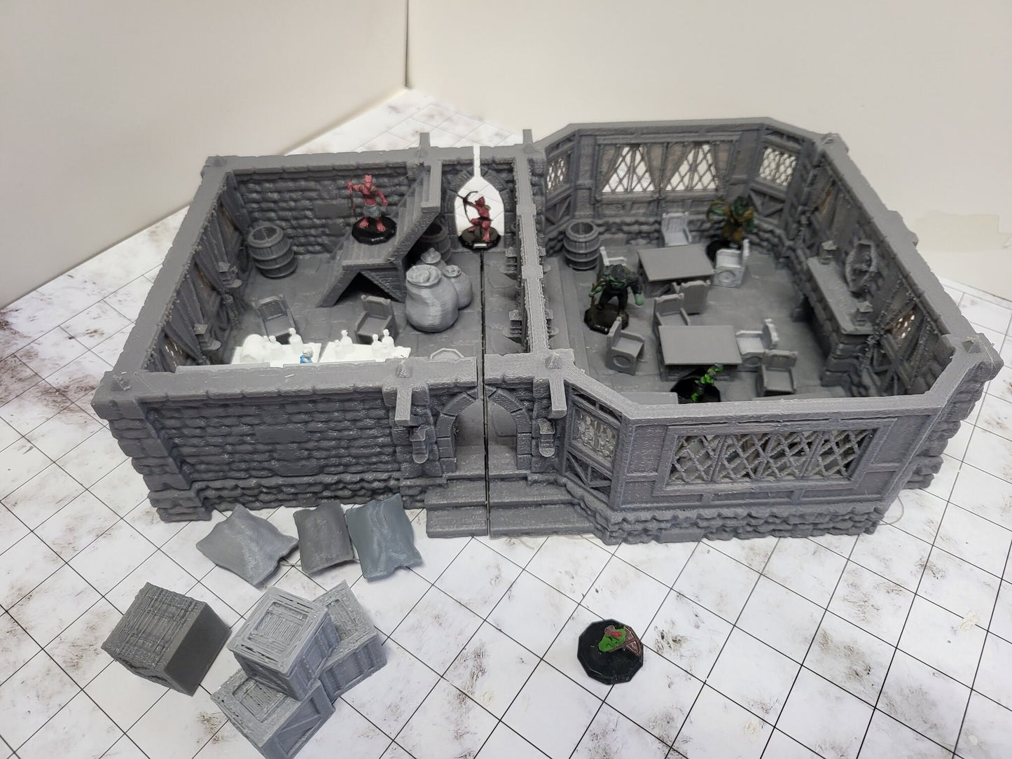 Brothel, Swan, House, Sex, Dnd, dungeons and dragons, town, companion, campaign, tabletope scenery, tabletop games, tabletop terrain, terrain, village whore house, whore house, house, tavern, adventure, bar, pub