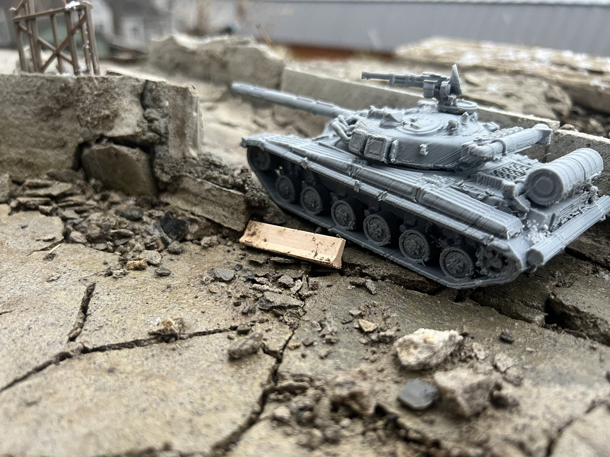 T-64, Warhammer, Modern warfare, Tabletop terrain,