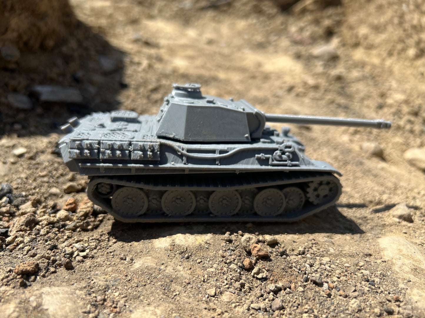 Panther G, Panzerkampfwagen, PzKpfw V, Warhammer, Modern warfare, Tabletop terrain, WW2, WWII,