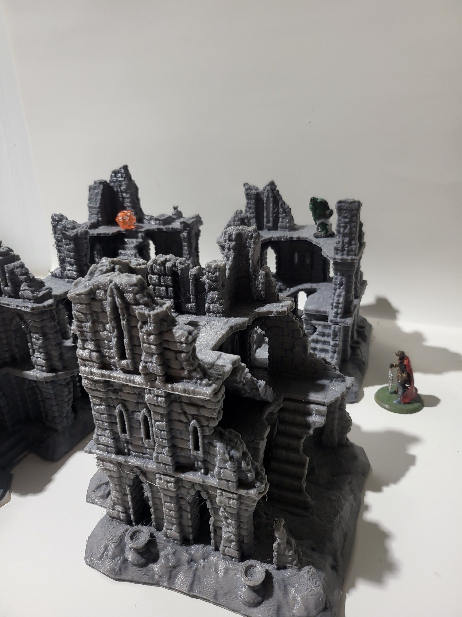 Old City Ruins, Ambush Grounds, Ruined Castle, Ruins, DndTerrain, Dungeons and Dragons