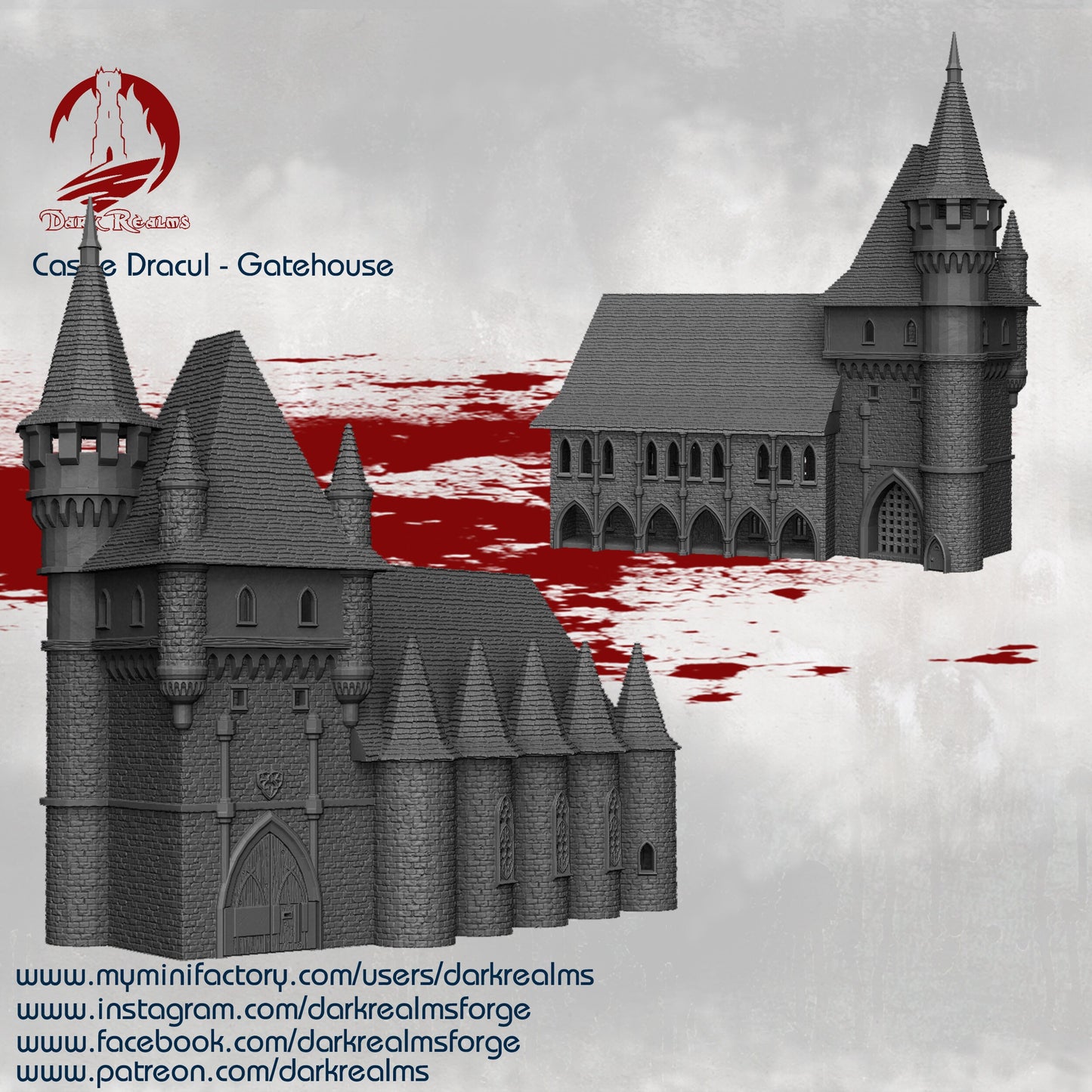 Dracul Gate House, Dracula Castle, Vampire Lord, Curse of Strahd, Ravenloft