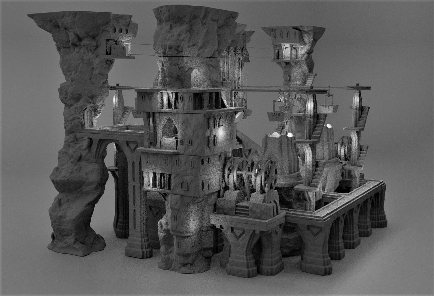 Dwarven Forge Complex Forge Dwarf Forge Ereborn dungeons and Dragons