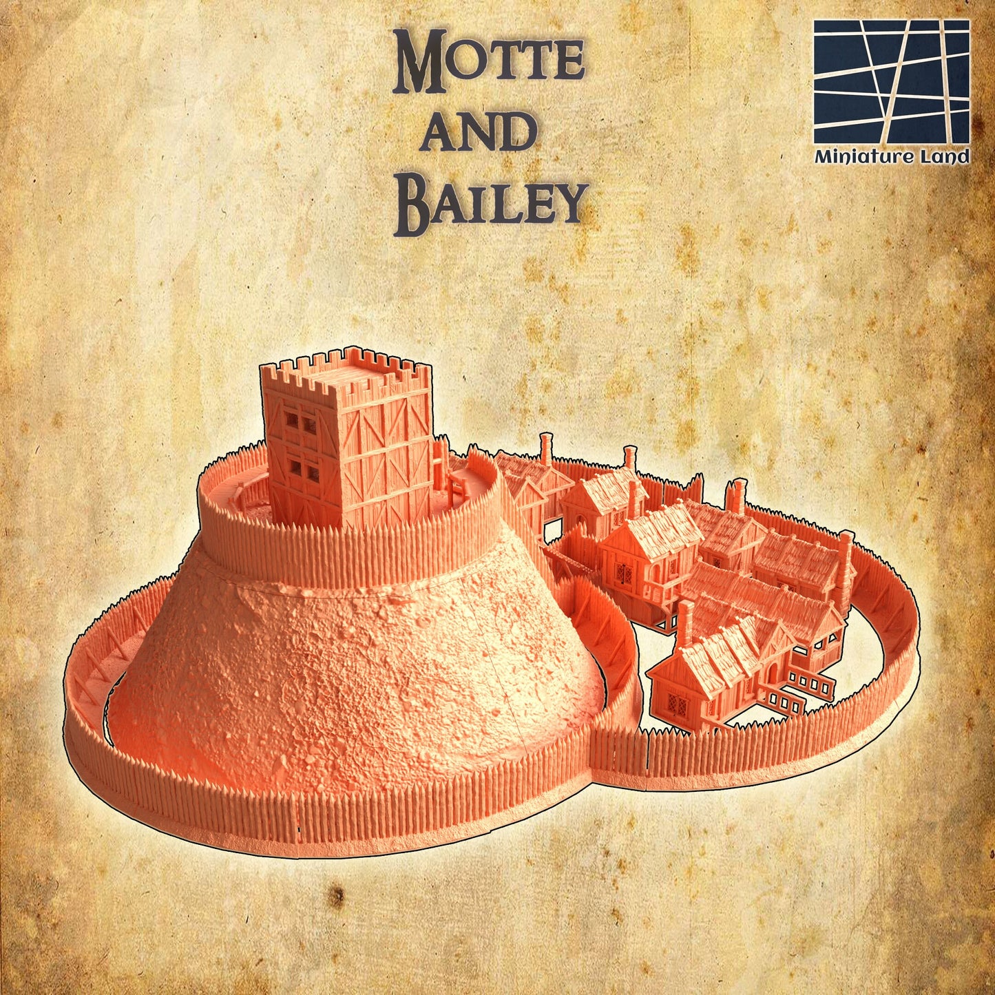 Motte and Baily, Mountain Fort, Norwich, Baily Keep, Fort Motte