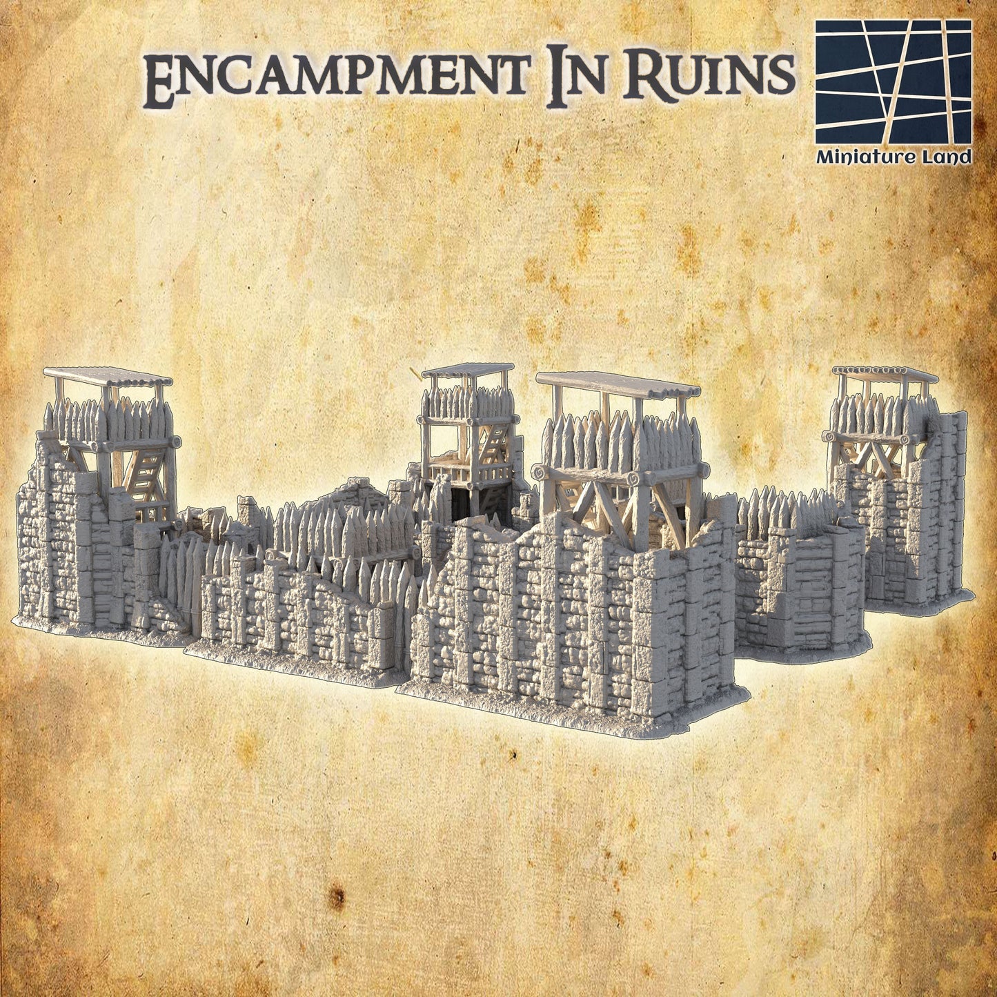 Fortress Ruins, Encampment Ruins, Stronghold