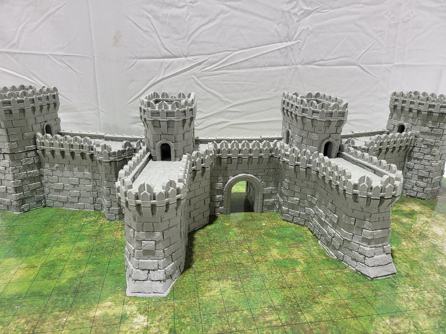 15mm Ivory Citadel Walls, The Outer Wall, Walls, Dungeons and Dragons, 15mm Terrain, Citadel