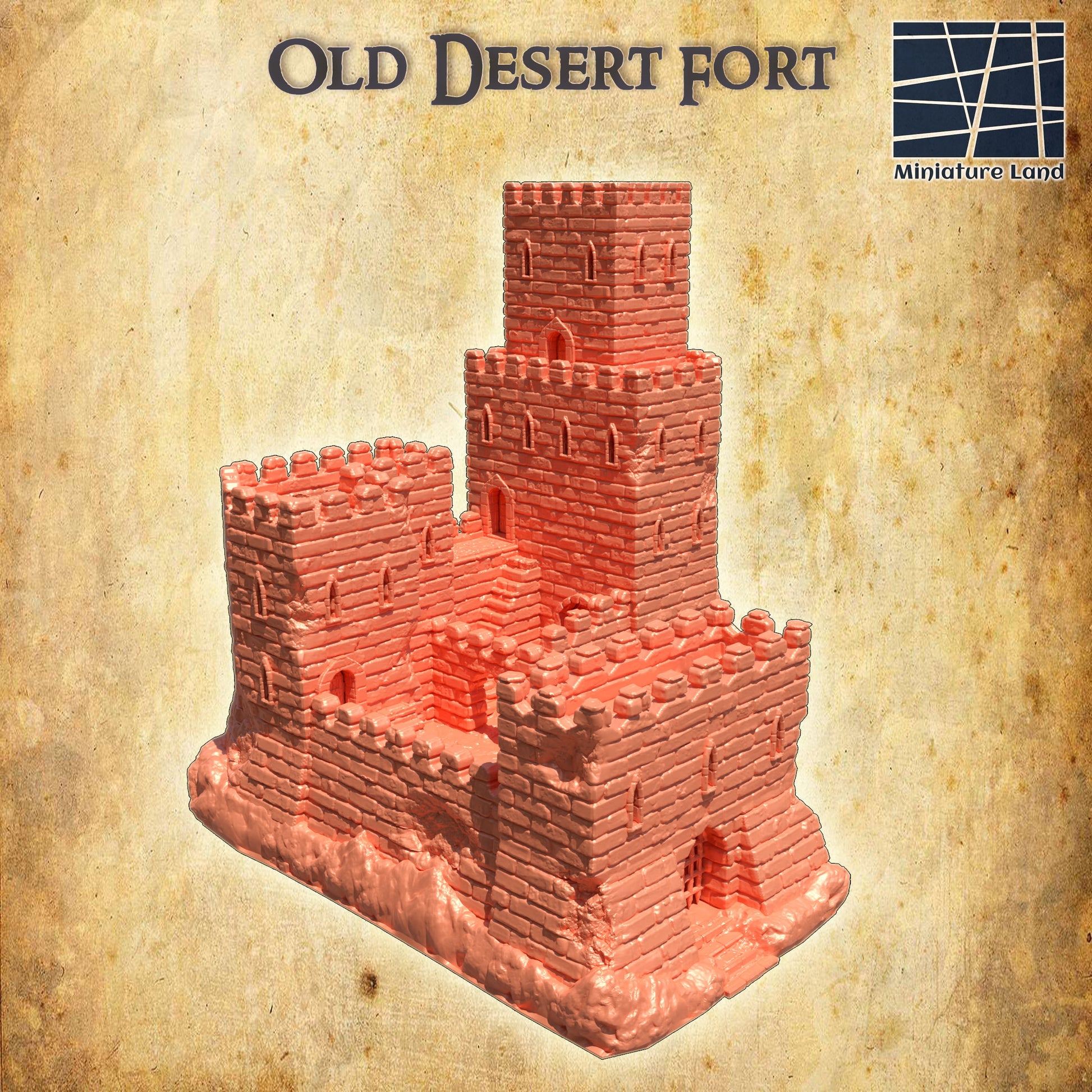 Old Desert Fort, Desert Fortress