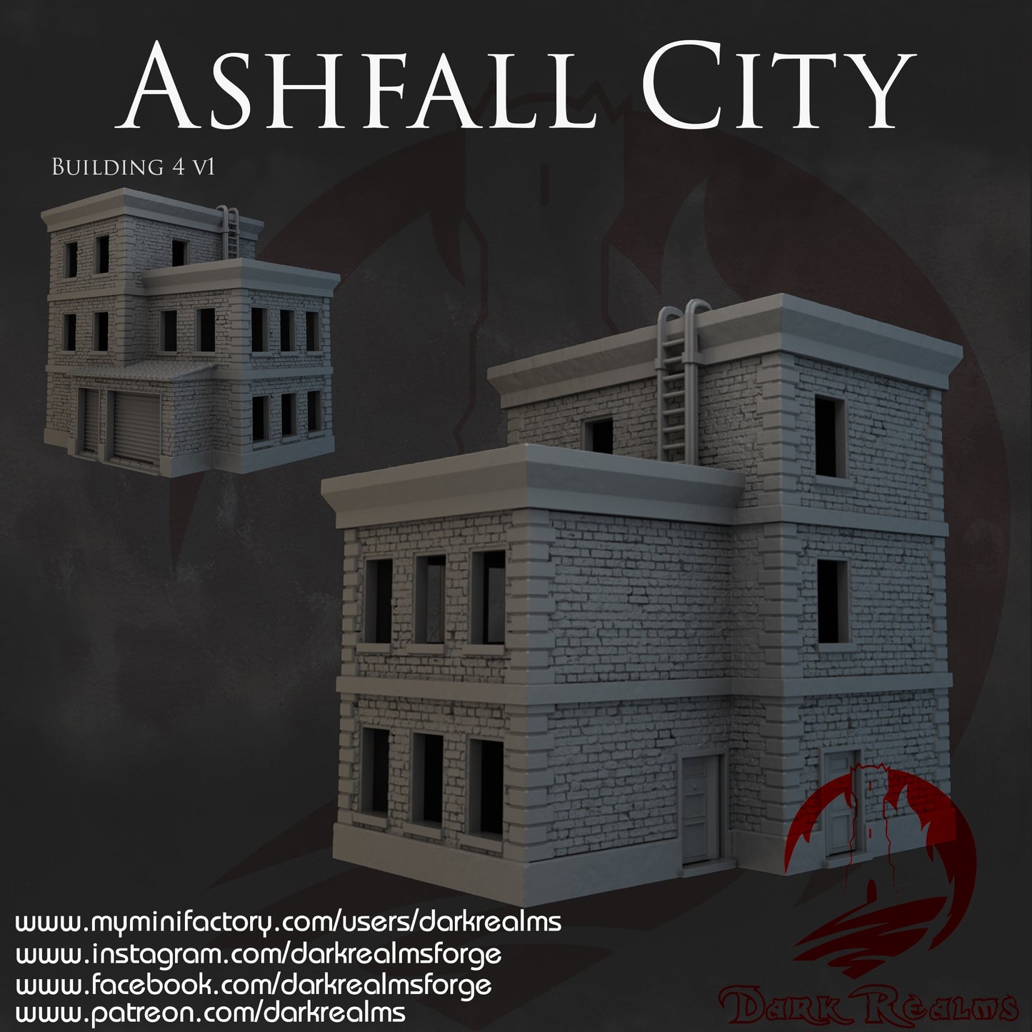 Ashfall City, Town House, city Terrain