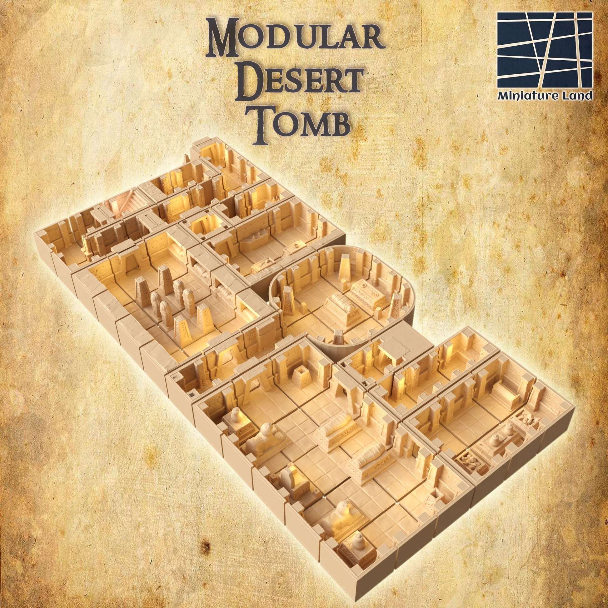 Modular Desert Tomb