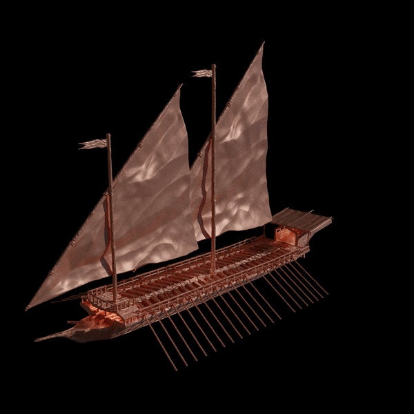 17th Century Galley, Galley, Warship