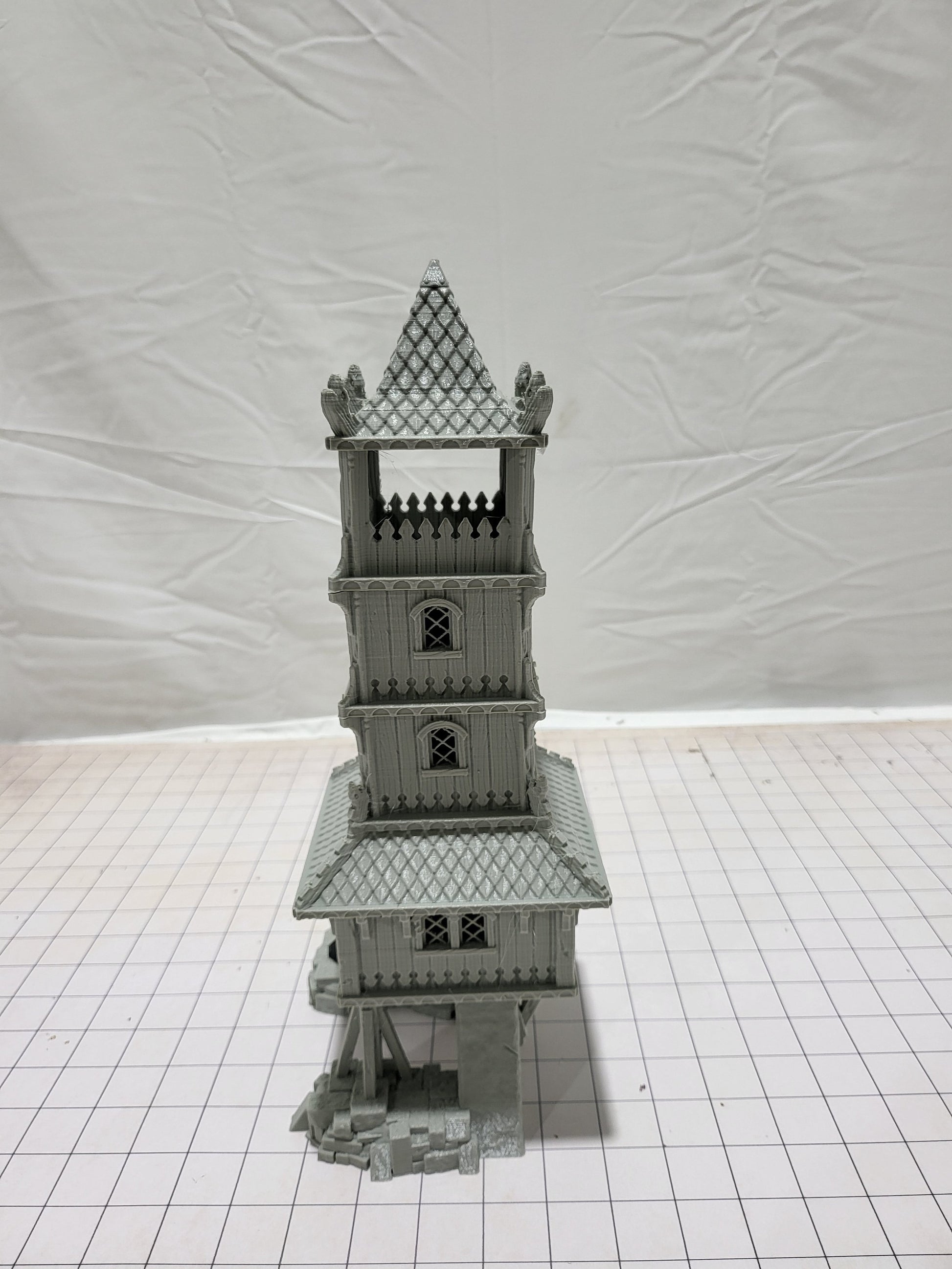Lake District Tower House - Dungeons and Dragons - 15mm Terrain - Warhammer Terrain