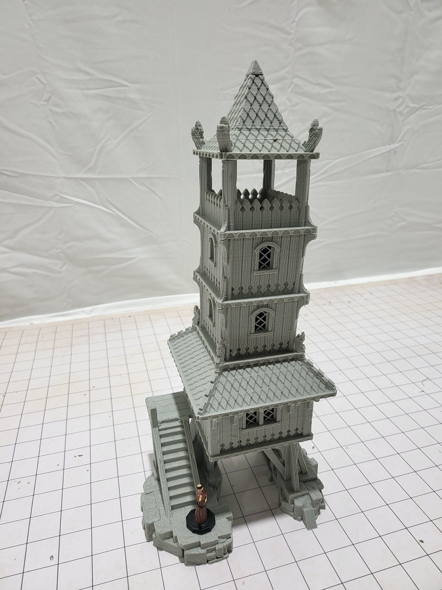 Lake District Tower House - Dungeons and Dragons - 28mm Terrain - Warhammer Terrain