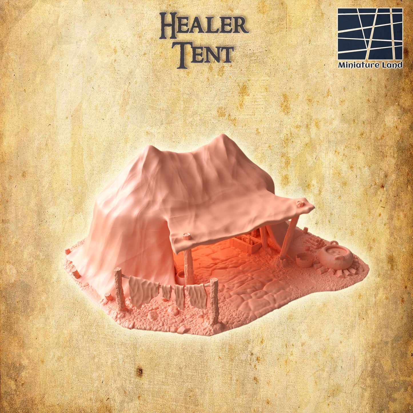 Healer Tent, Healer, Cleric Tent