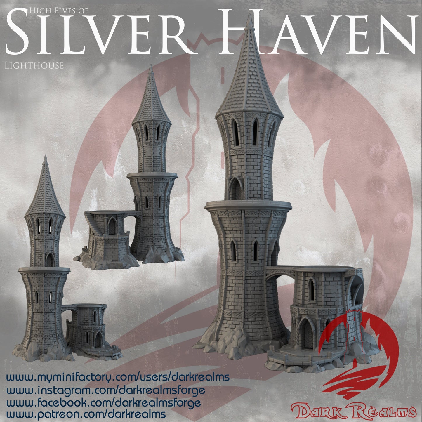 Elven Lighthouse, Silver Haven, High elves Lighthouse, High Elves watch tower