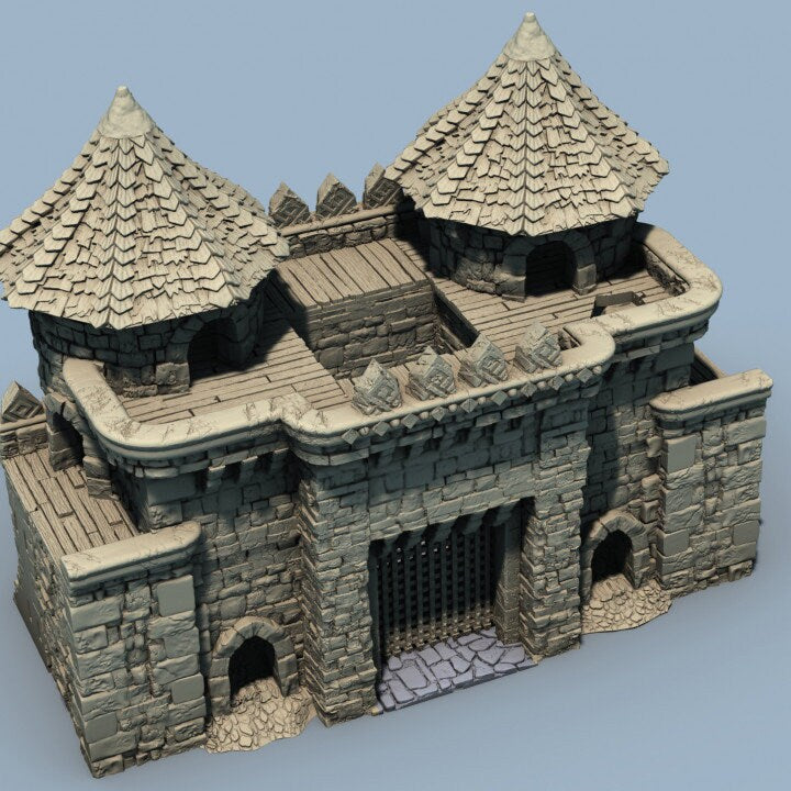 ARX Citadel, Walls & Gate, Gamescape3d