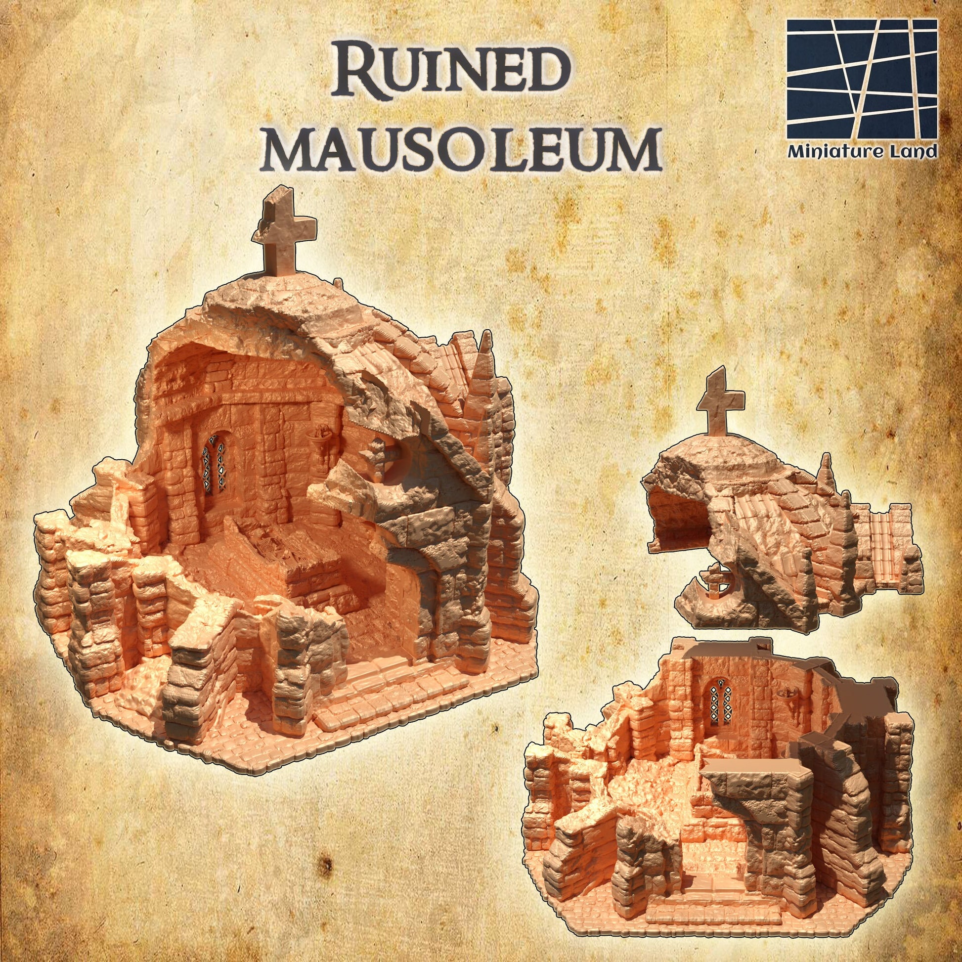 Mausoleum Ruins, Ruins, Tomb Ruin