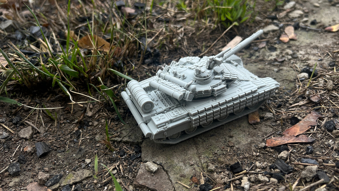 T-64 BV, Russian tank, Warhammer, Modern warfare, Tabletop terrain,