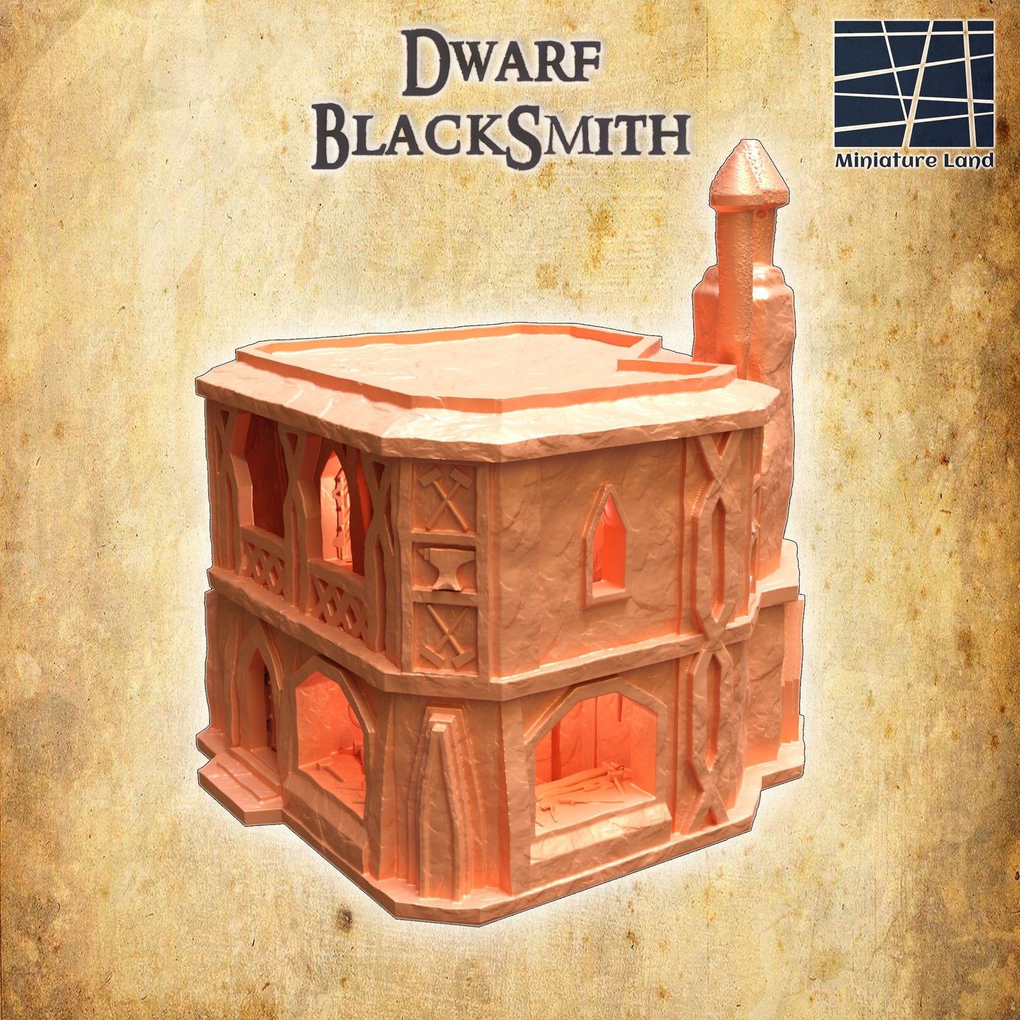 Dwarven Blacksmith Shop, Dwarf Blacksmith, Blacksmith