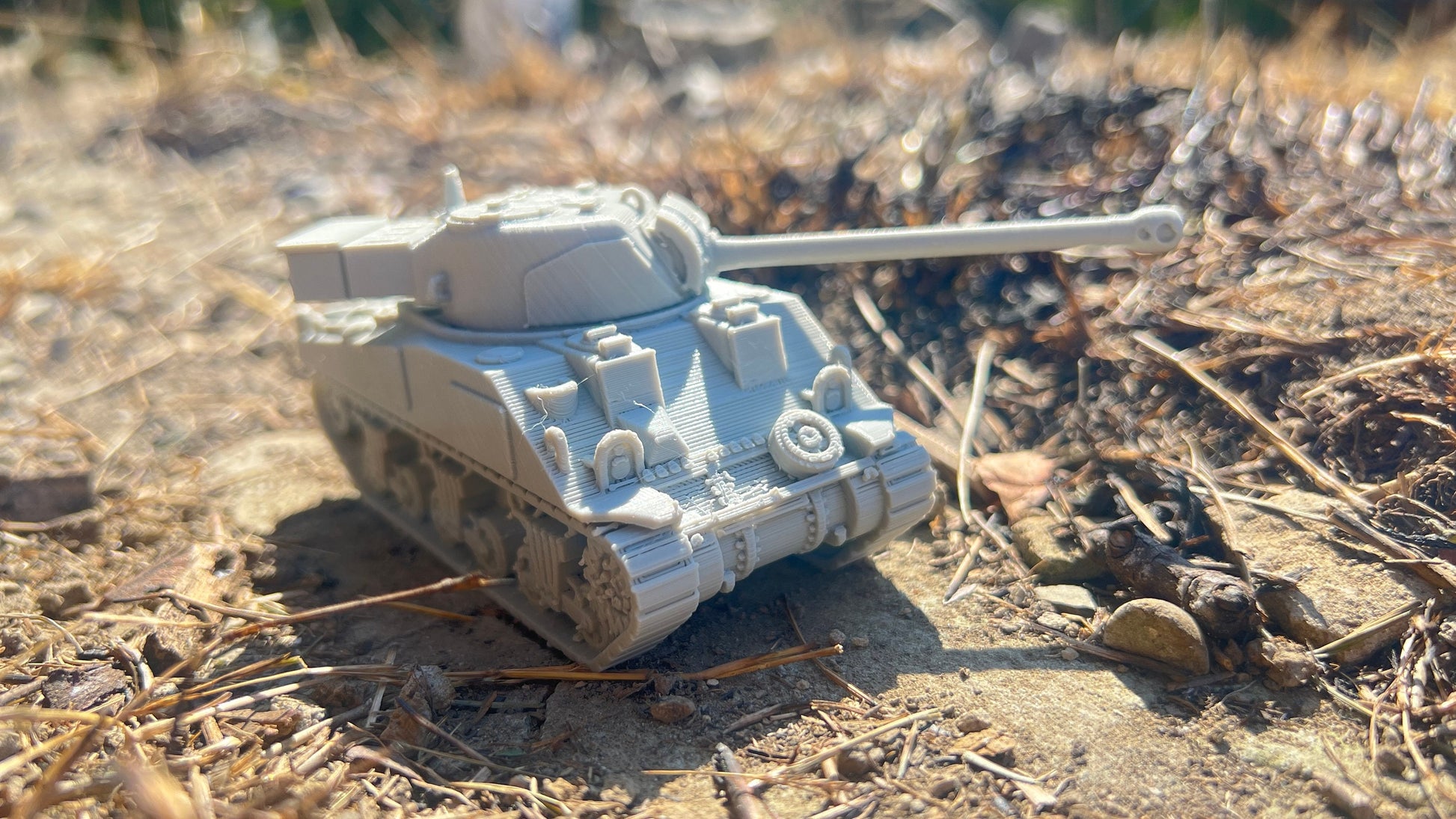 Sherman firefly, Tank, Warhammer, Modern warfare, Tabletop terrain, WW2,