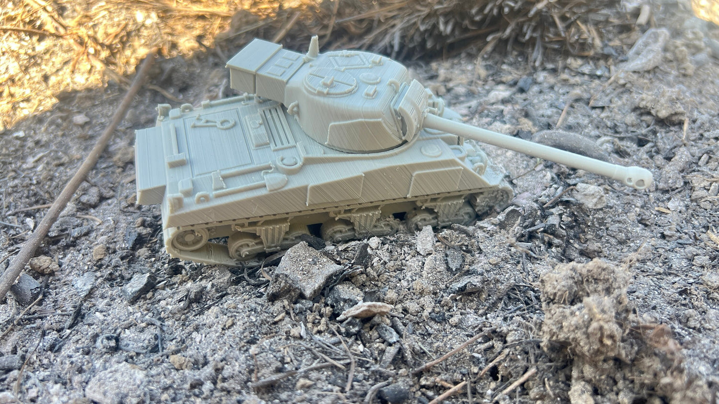 Sherman firefly, Tank, Warhammer, Modern warfare, Tabletop terrain, WW2,