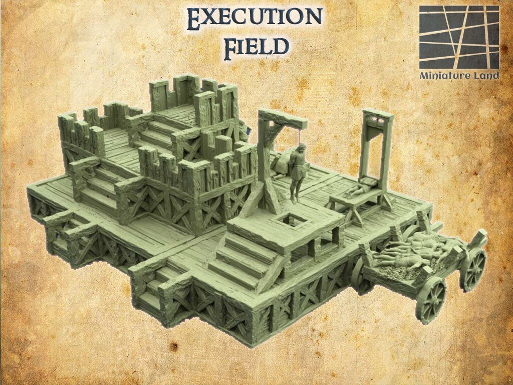 Execution Field , Execution Grounds, Execution Buildings, Gallows