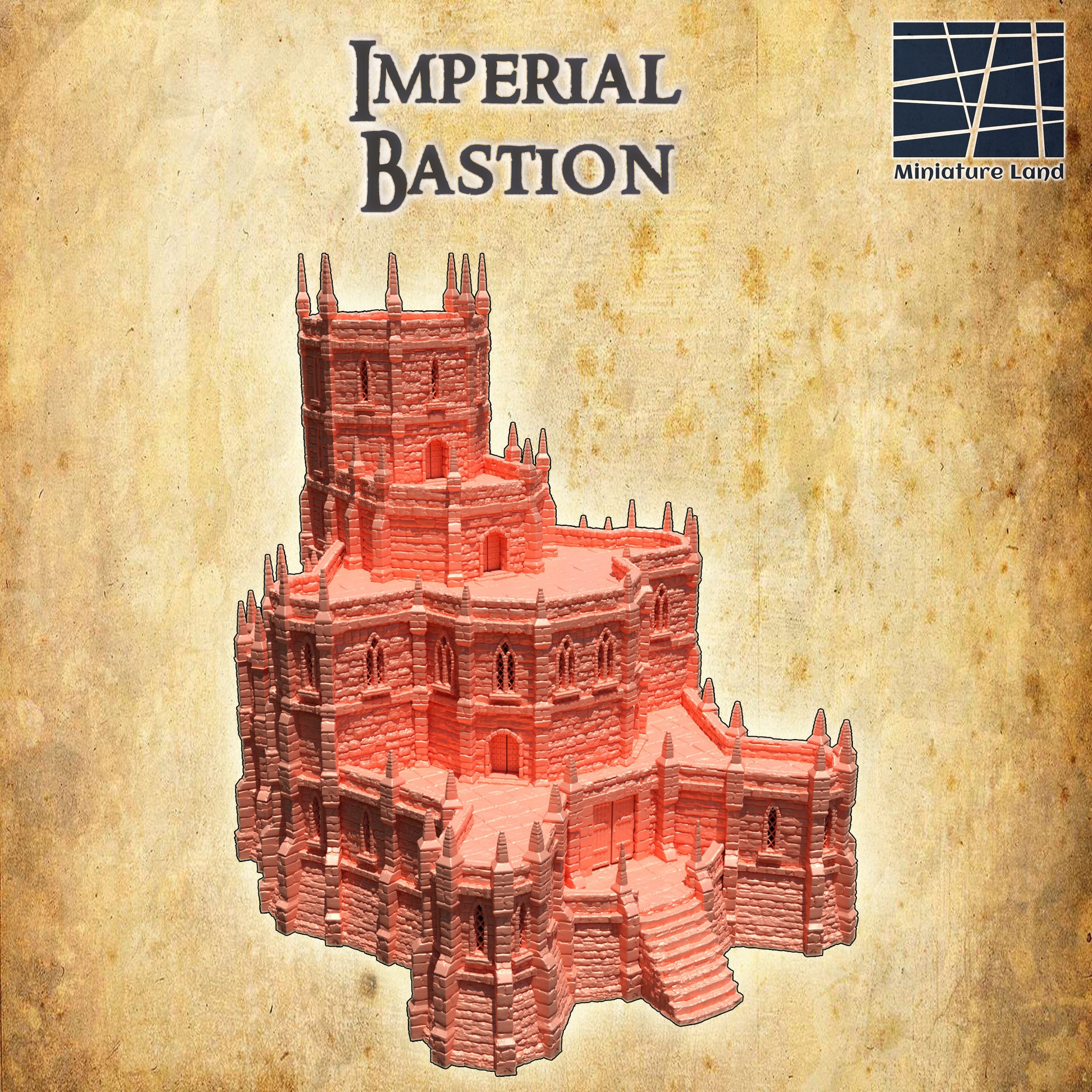 Imperial Bastion, 32mm, Imperial Keep, Castle Keep