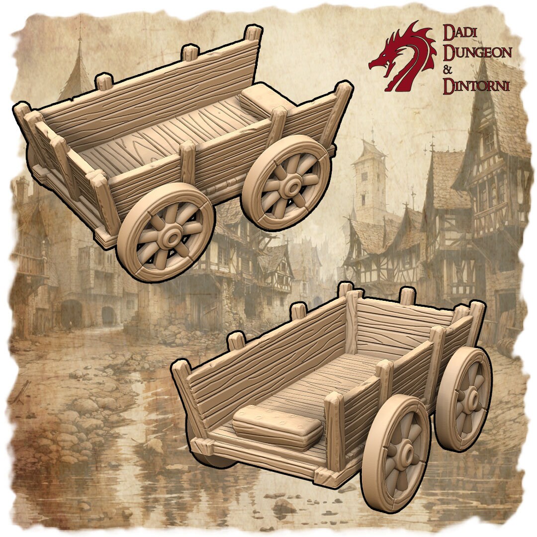 Cart Set, Small Wagon, City of The Damned